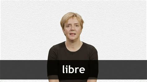 libre pronounce